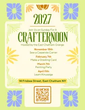 Crafternoon Flyer