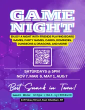 Game Night Flyer
