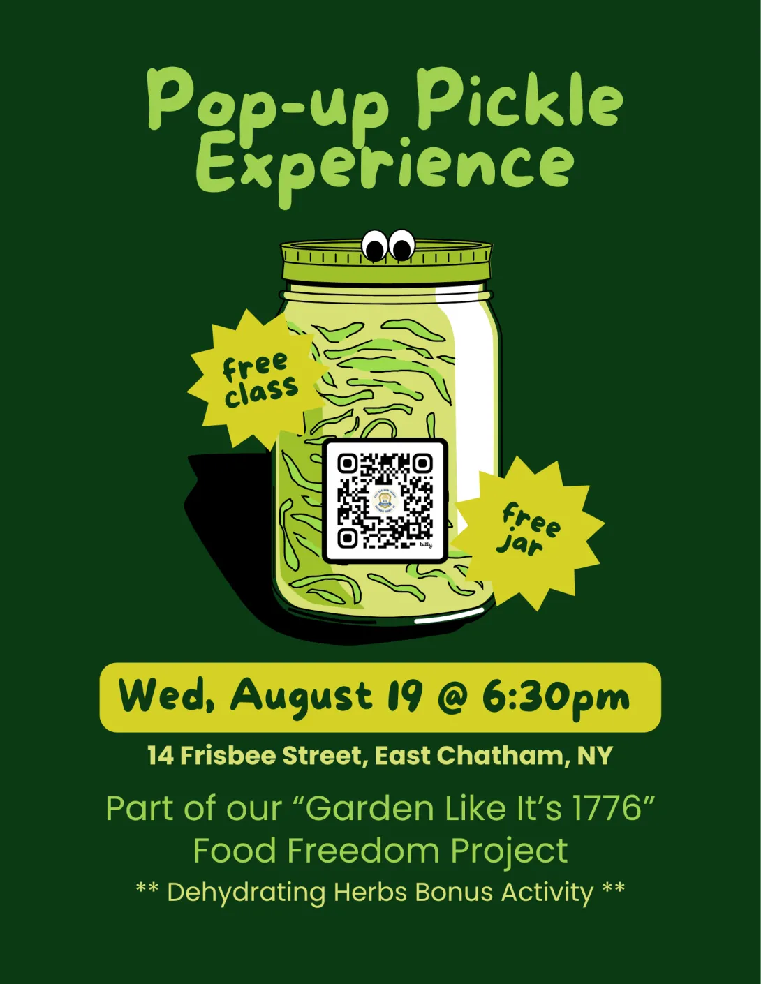 Pickle Workshop